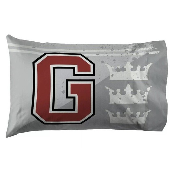 **Brand New** Harry Potter Gryffindor Reversible Pillowcase Red and Gray (One) - Picture 2 of 8